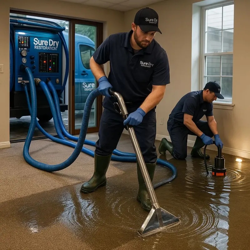 Water Extraction and Removal process in Prosperity, SC